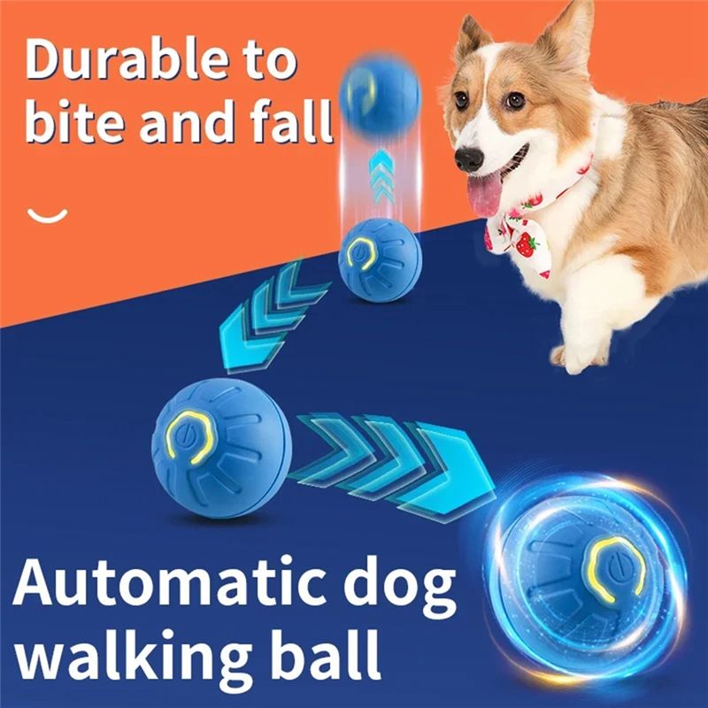 Automatic Moving Dog Ball - Pelota inteligente para perros AT84-2PCS, pelota