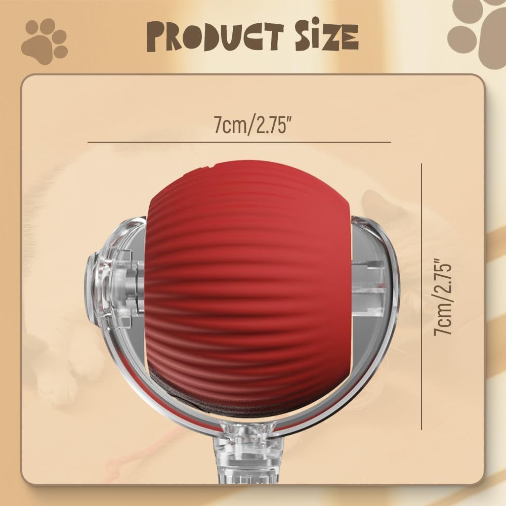 Automatic Moving Dog Ball - Pelota Interactiva para Perros 2026, Juguete