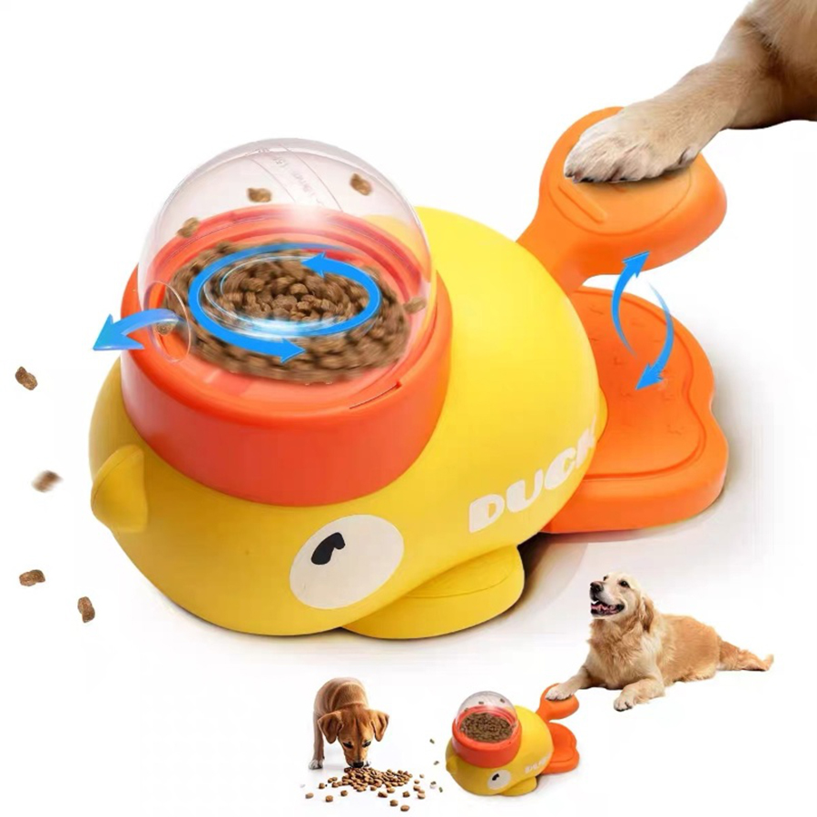 Dog Puzzle Feeder Toy - Juguete Interactivo 2 en 1 para