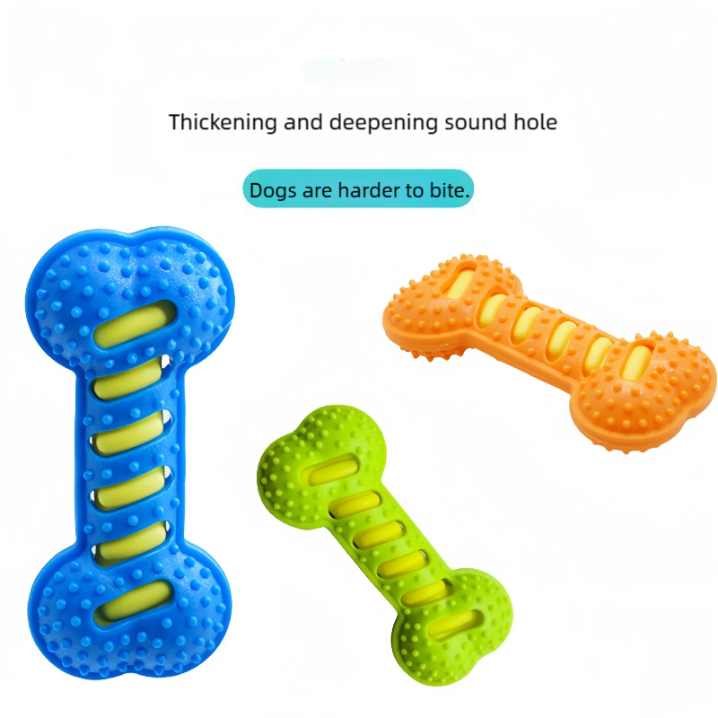 Juguetes para Perros, Juguete  - Teeth Cleaning Dog Chew Bone reseña y precio