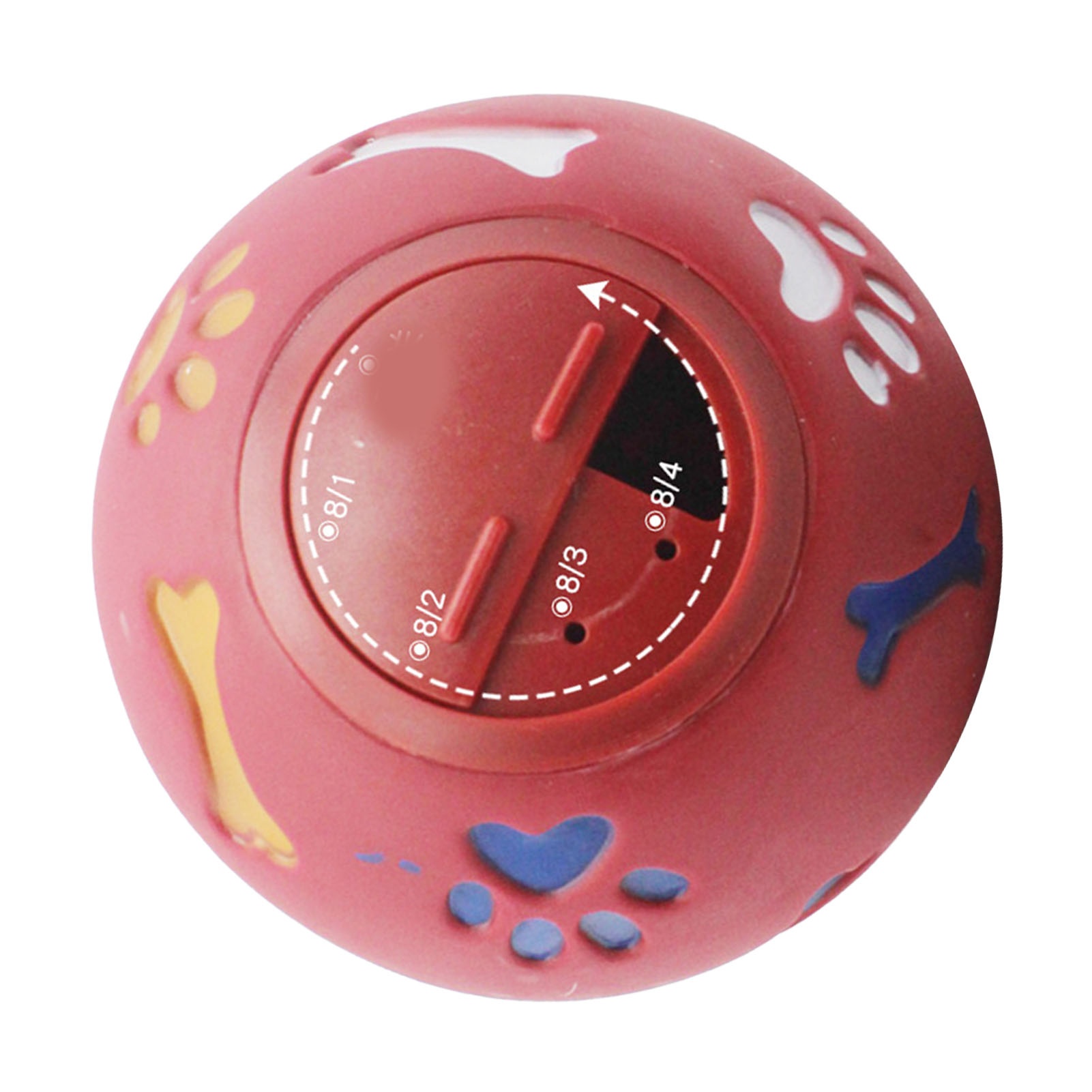 Pelota dispensadora de golosin - Rubber Treat Dispensing Dog Toy reseña y precio