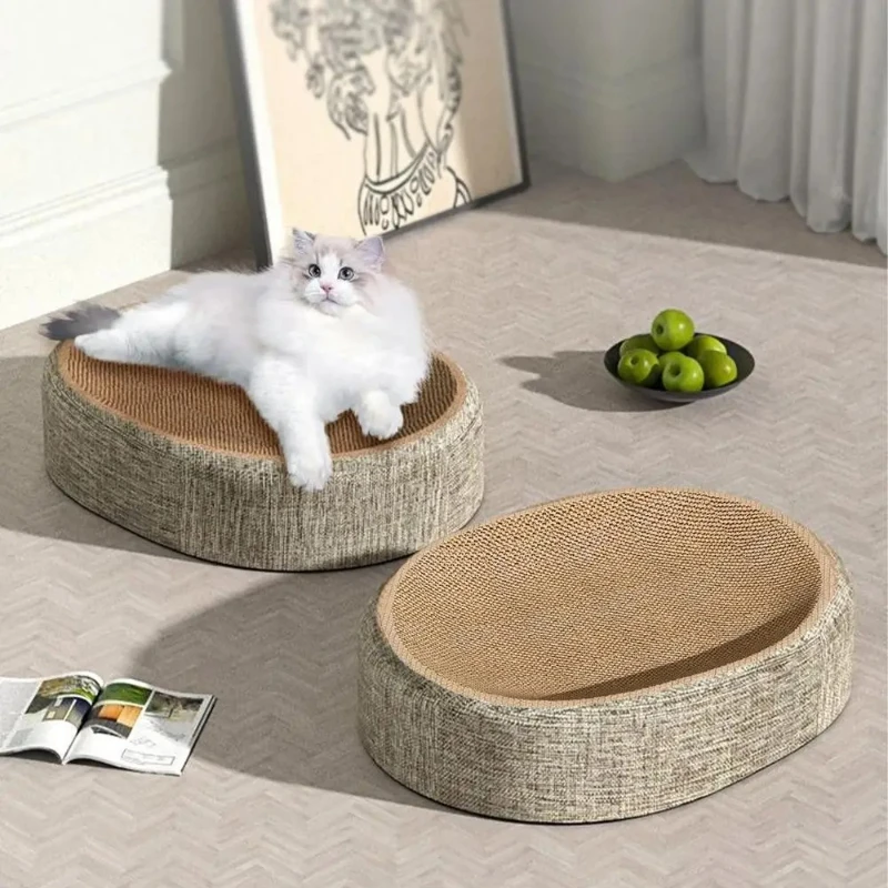 Alfombra rascadora de forma ov - Pet Beds reseña y precio