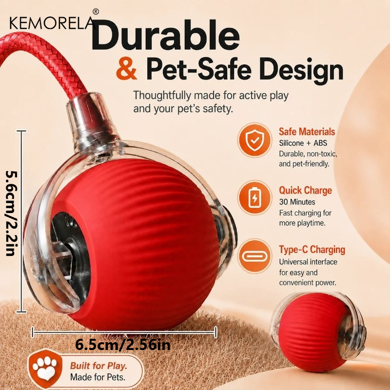 Nuevo Juguete Interactivo para - Automatic Moving Dog Ball reseña y precio