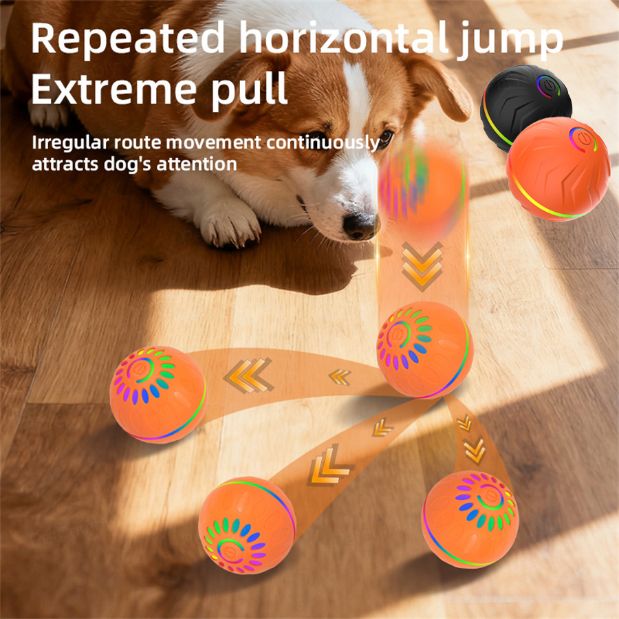 Juguetes Interactivos Intelige - Automatic Moving Dog Ball reseña y precio